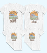 We Are Road Trip Squad Unisex Half Sleeve T-Shirts (Pack of 4)